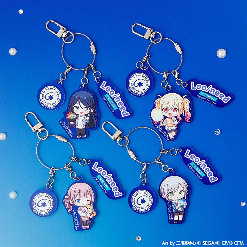 Project Sekai Leo/need Fan Meeting acrylic charm set