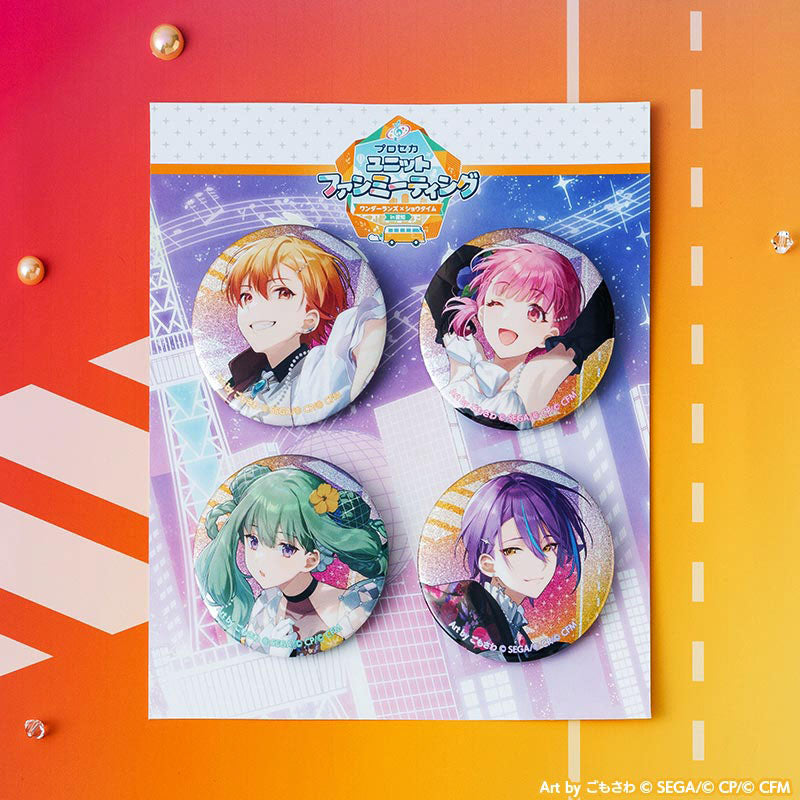 Project Sekai WonderlandsxShowtime Fan Meeting glitter badges