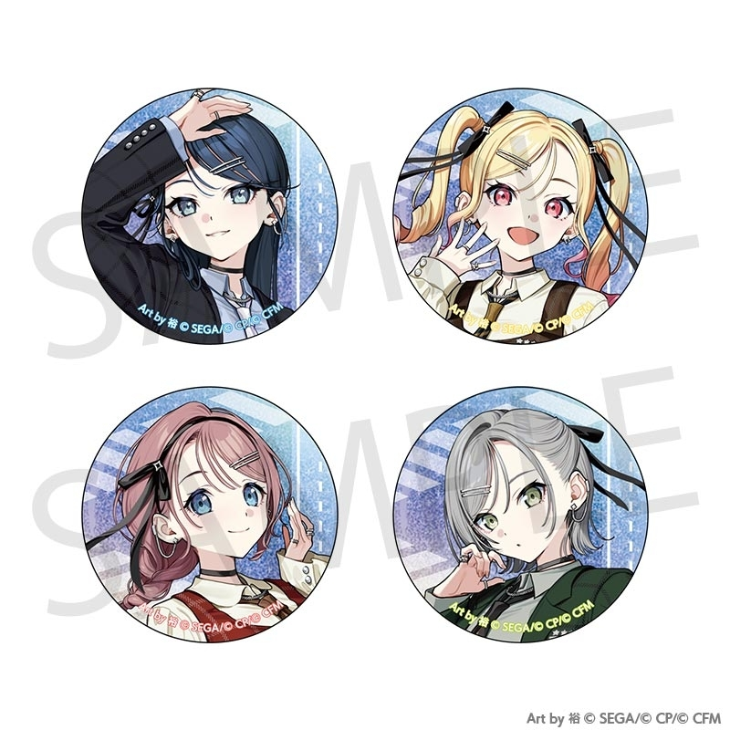 Project Sekai Leo/need Fan Meeting badge set