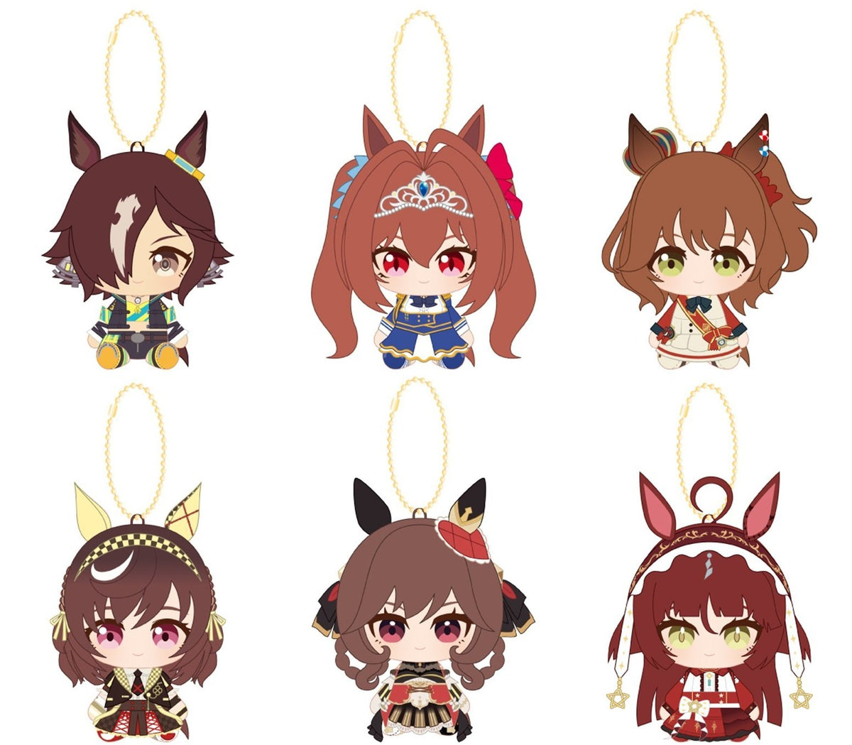Uma Musume chibi osuwari mascot Vol 2