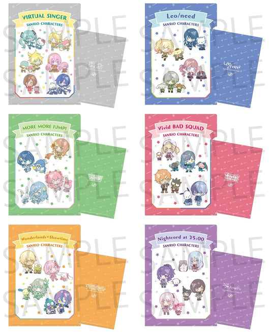 [Pre-order] Chibi clear files Sanrio collab