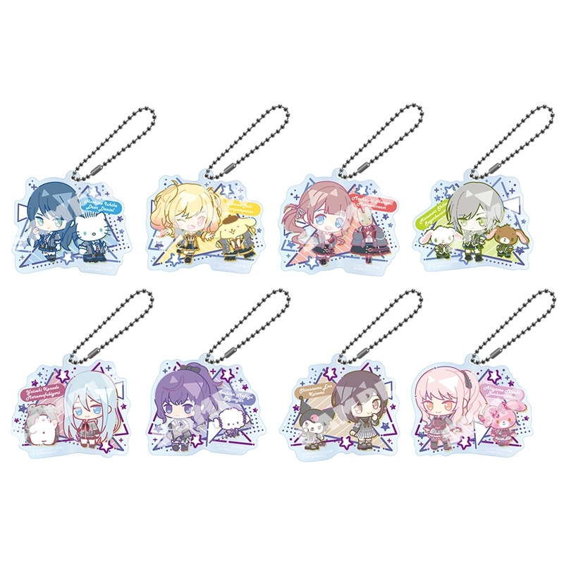 [Pre-order] Acrylic keychains Sanrio collab