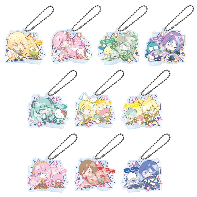 [Pre-order] Acrylic keychains Sanrio collab