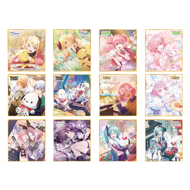 [Pre-order] Shikishi Sanrio collab
