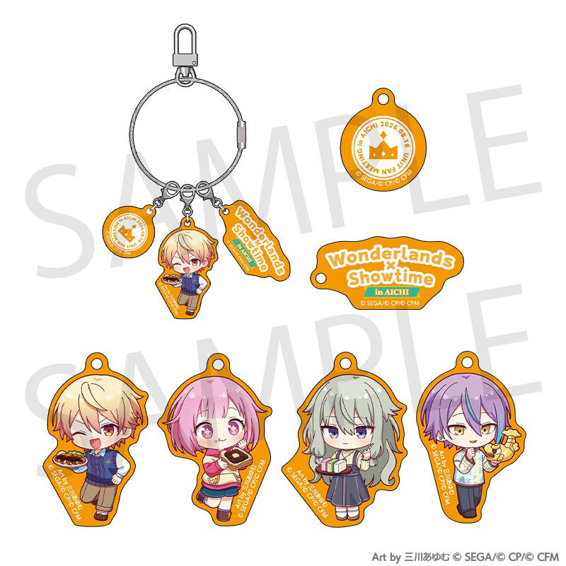 Project Sekai WonderlandsxShowtime Fan Meeting acrylic charm set