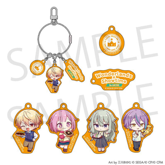 Project Sekai WonderlandsxShowtime Fan Meeting acrylic charm set
