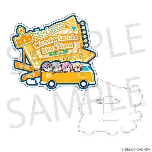 Project Sekai WonderlandsxShowtime Fan Meeting acrylic badge