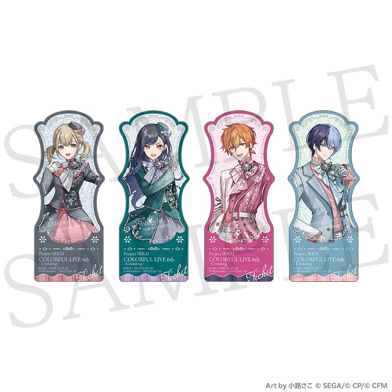 Project Sekai 6th Crossing unit ticket set
