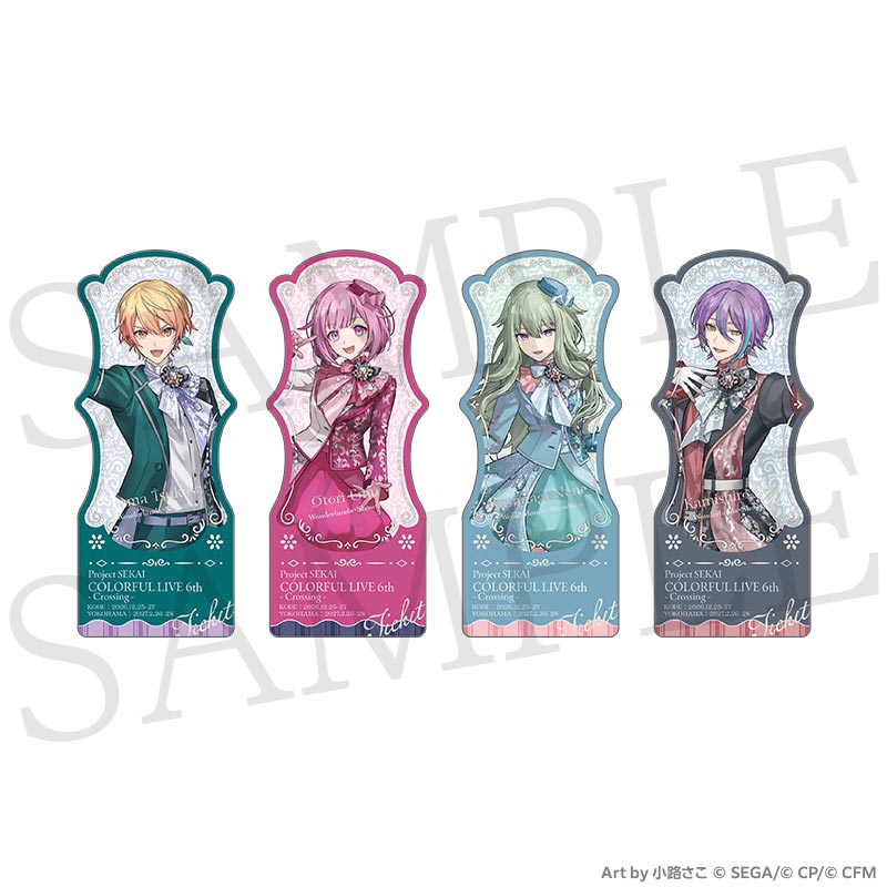 Project Sekai 6th Crossing unit ticket set