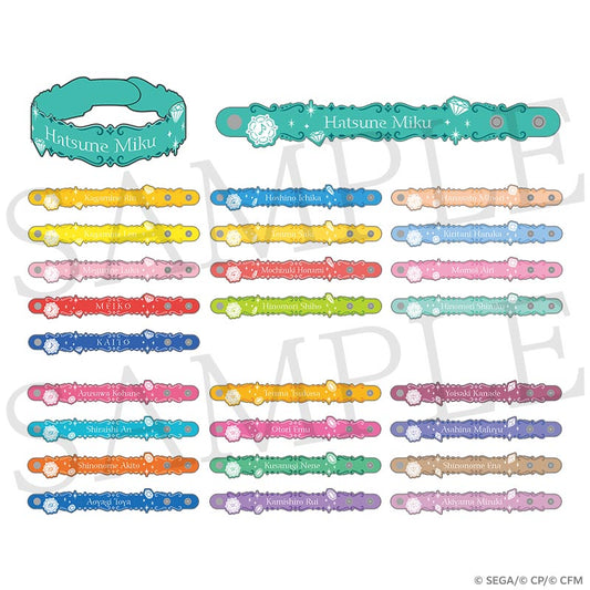 Project Sekai 6th Crossing wristbands