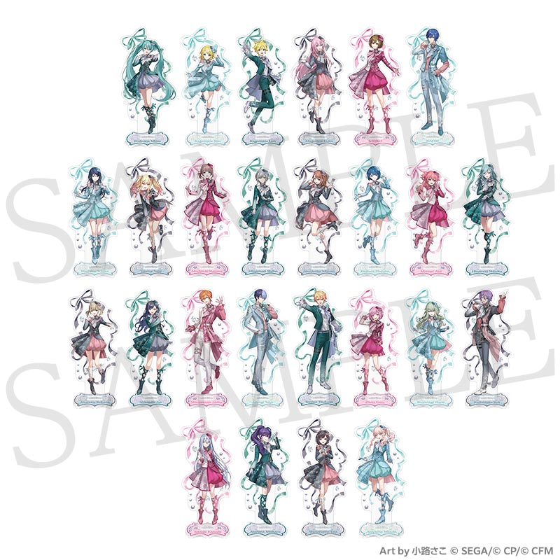 Project Sekai 6th Crossing acrylic stands