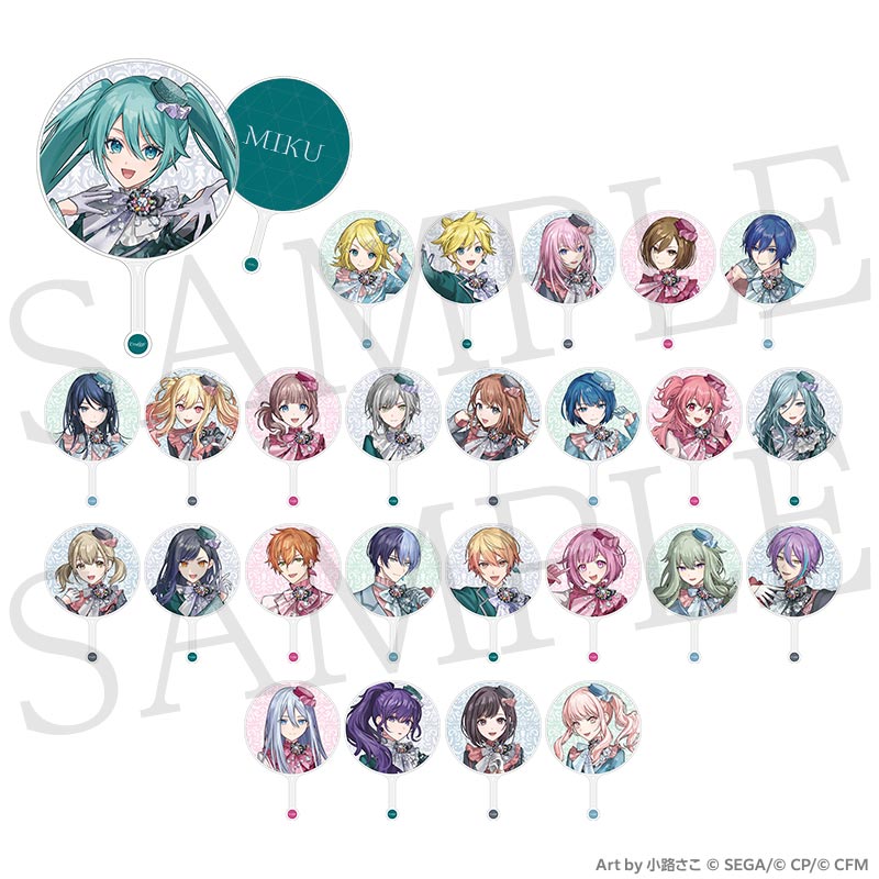 Project Sekai 6th Crossing uchiwa