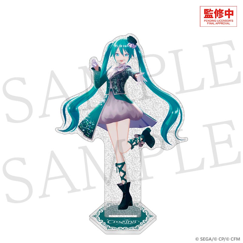 Project Sekai 6th Crossing 3D visual acrylic stands