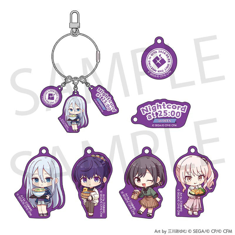 Project Sekai 25ji, Nightcord de. Fan Meeting acrylic charm set