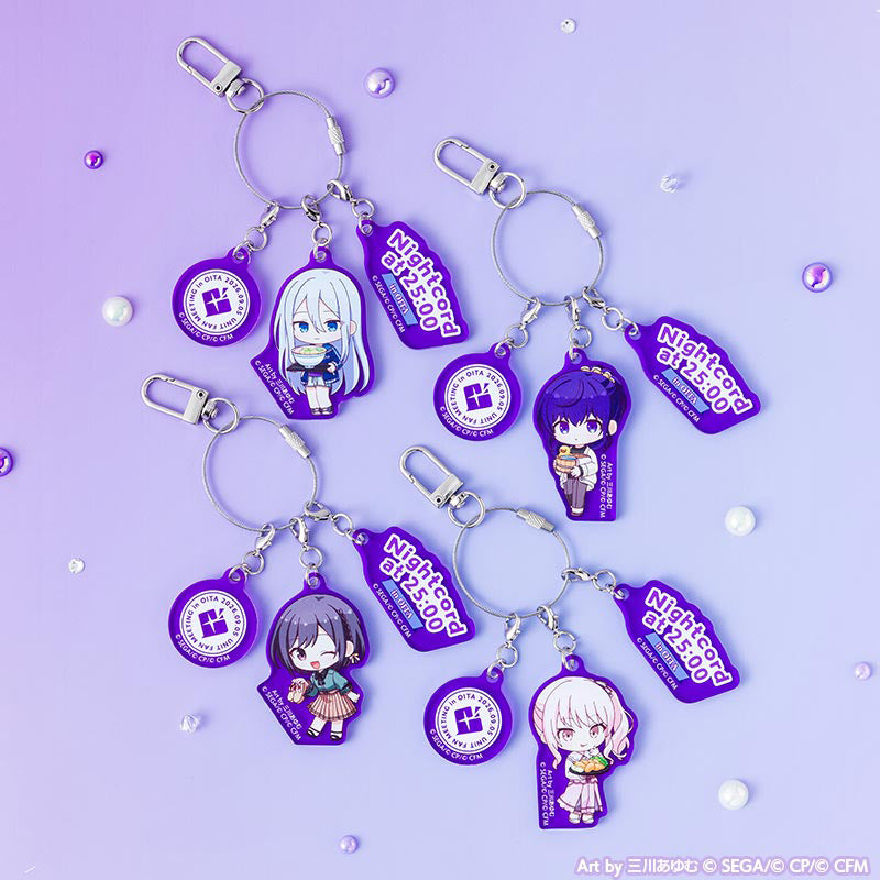 Project Sekai 25ji, Nightcord de. Fan Meeting acrylic charm set