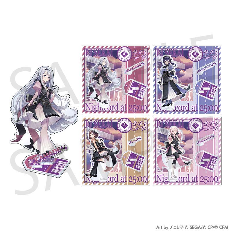 Project Sekai 25ji, Nightcord de. Fan Meeting acrylic stands