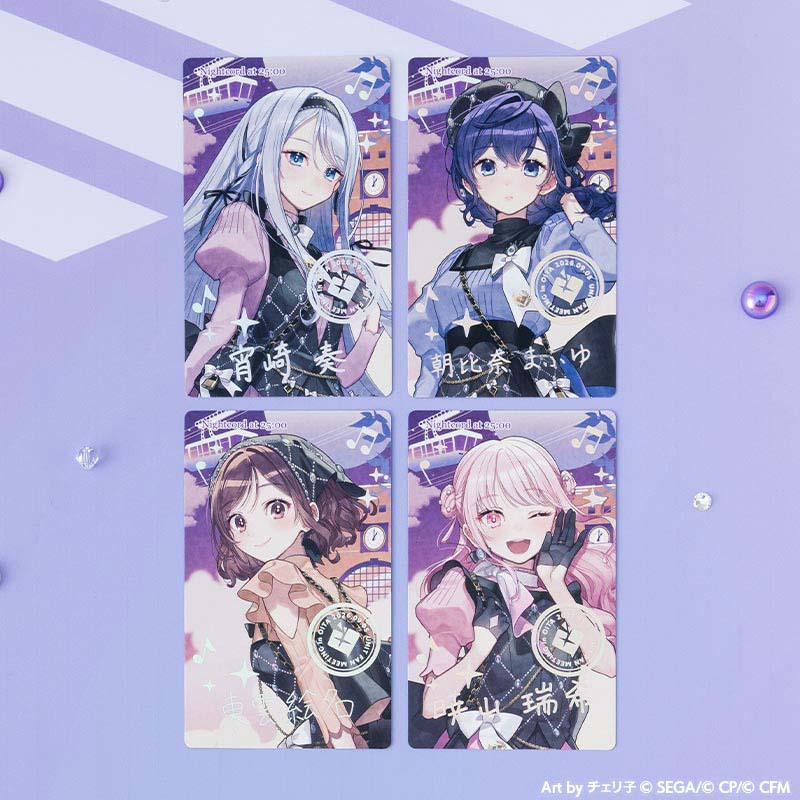 Project Sekai 25ji, Nightcord de. Fan Meeting ePick card set